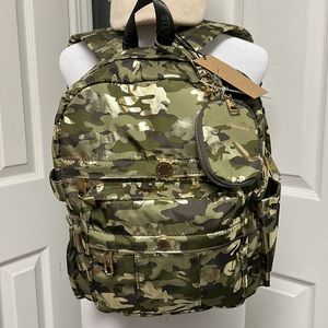 NWT! Steve Madden olive camo bmarli backpack